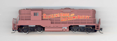 Ringling Bros GP-9 Locomotive